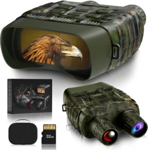 GTHUNDER Digital Night Vision Goggles Green