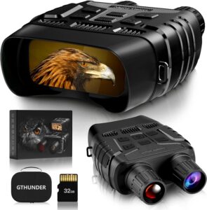 GTHUNDER Digital Night Vision Goggles black